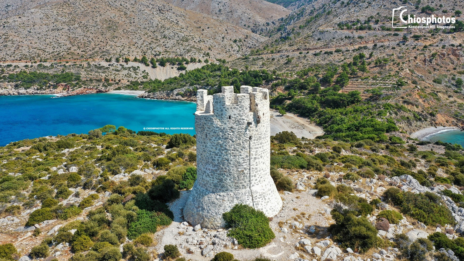 Οι μεσαιωνικοί πύργοι της Χίου που προστάτευαν το νησί από τους πειρατές